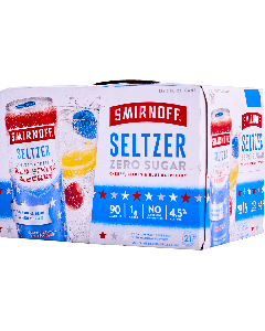 Smirnoff Red White And Berry Seltzer - Half Time