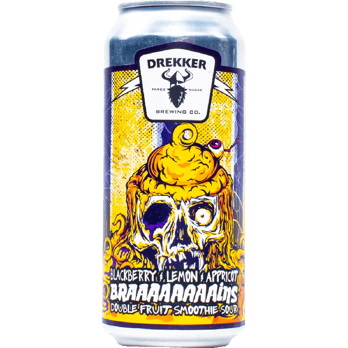 Braaaaaaaains - Blackberry, Lemon, Apricot - Drekker Brewing - Buy