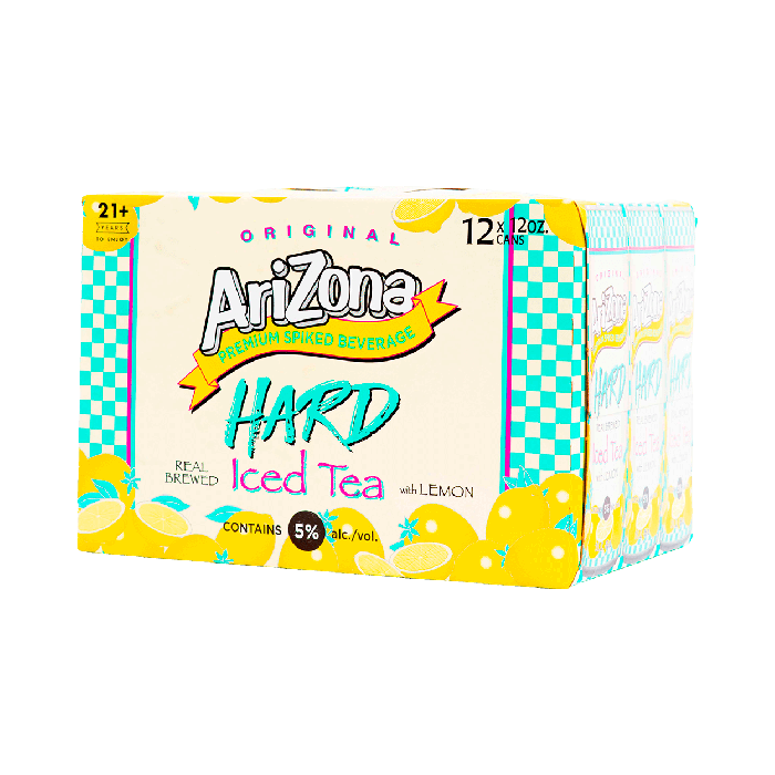 Arizona Hard Lemon Tea - Molson Coors Brewing Company - - Half