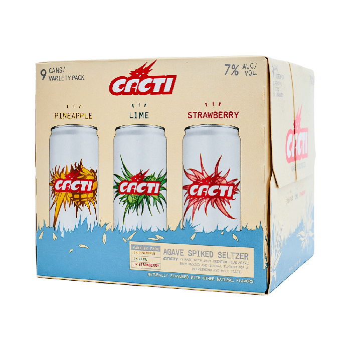 サイン入り　フレッシュゴッドアポカリプス　CDセット Cacti Agave Spiked Seltzer Variety Pack - Anheuser Busch - Buy