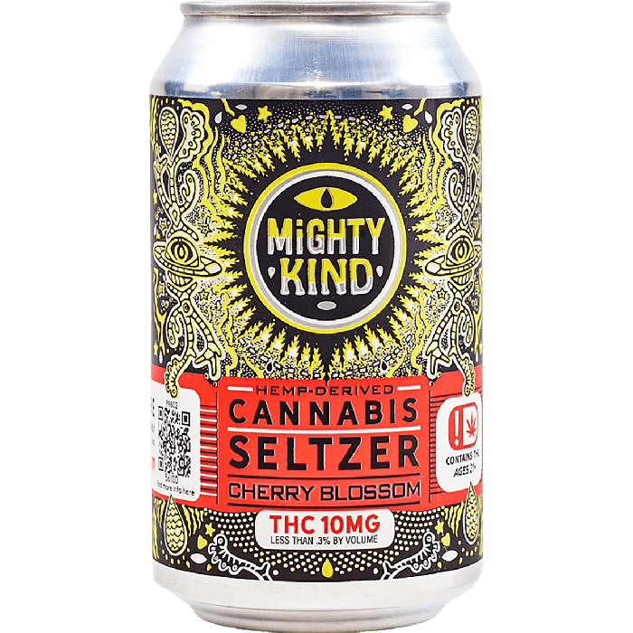 Cherry Blossom 10mg Thc - Mighty Kind - - Half Time Beverage