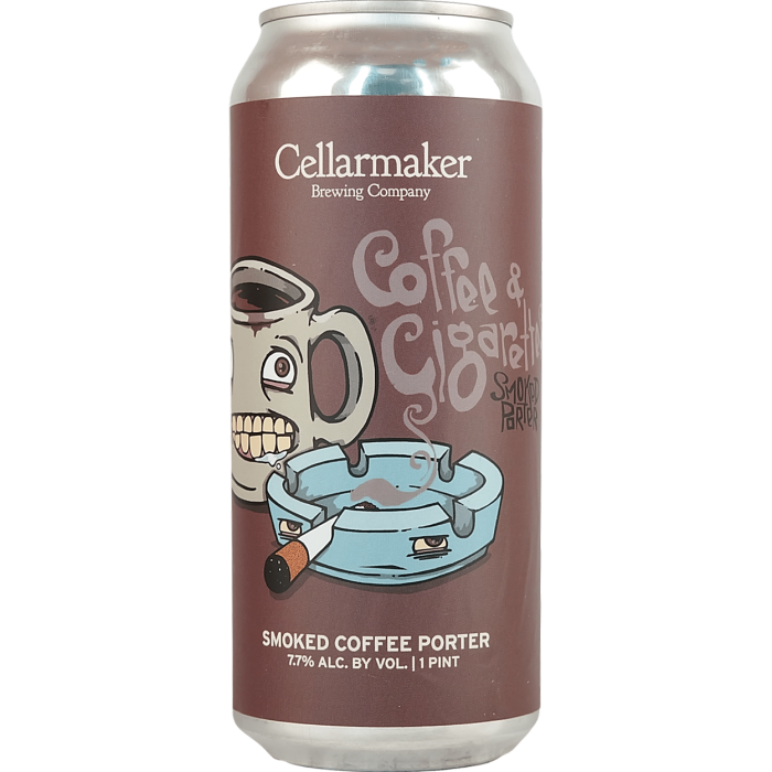 Coffee & Cigarettes - Cellarmaker Brewing Company - Buy Craft Beer Online -  Half Time Beverage