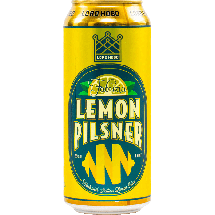 Fabrizia Lemon Pilsner - Lord Hobo Brewing - Buy Craft Beer Online