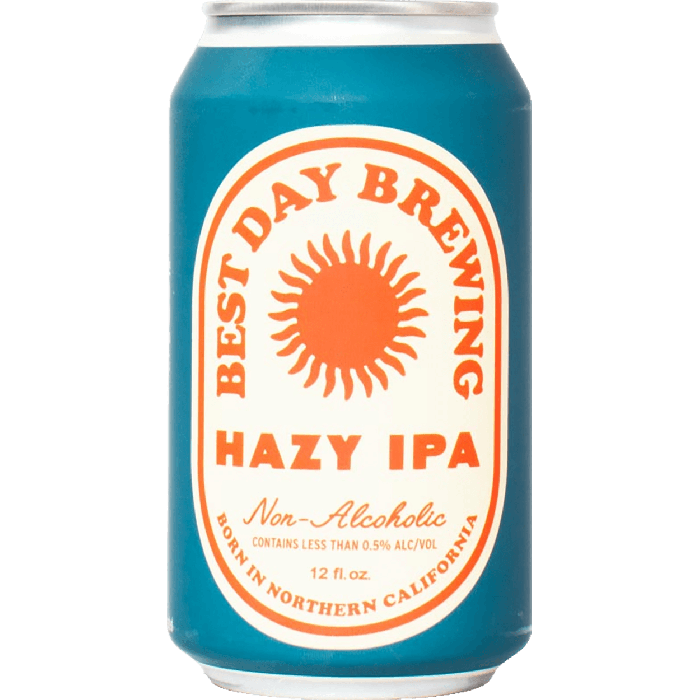 Hazy Ipa - Best Day Brewing - Buy Non Alcoholic Beer Online - Half