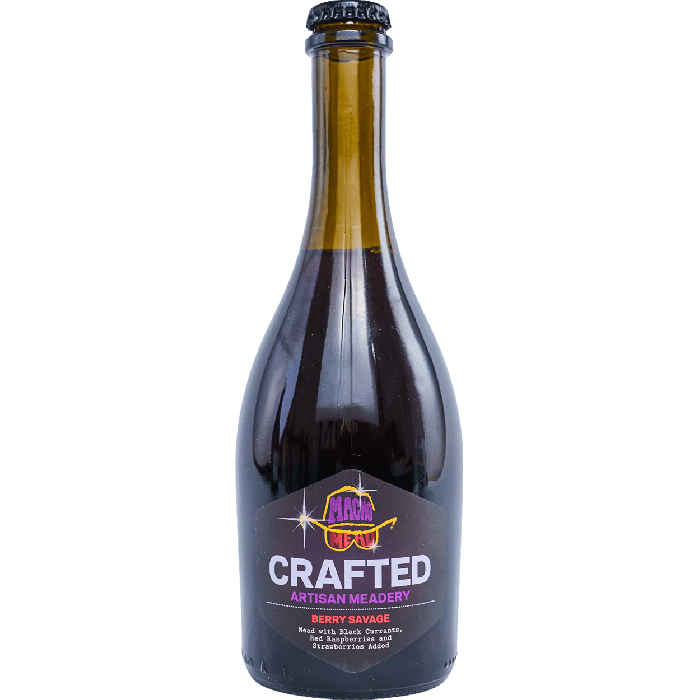 Macho Mead Berry Savage - Crafted Artisan Meadery - - Half Time