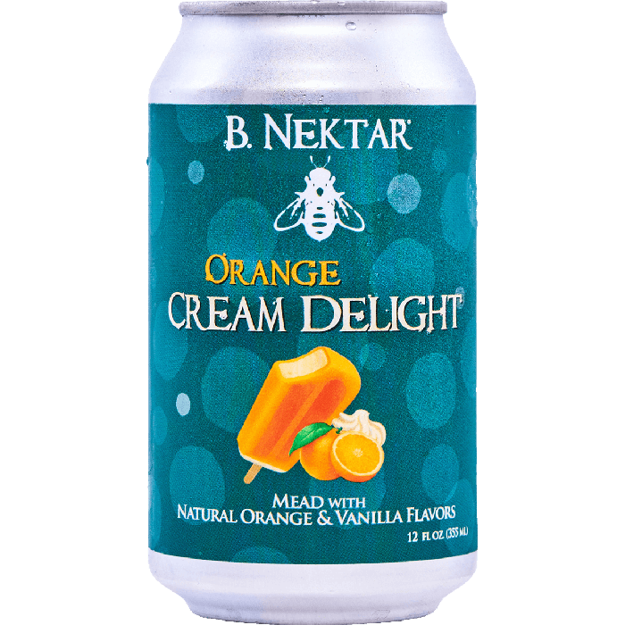 Orange Cream Delight - B. Nektar Meadery - - Half Time Beverage