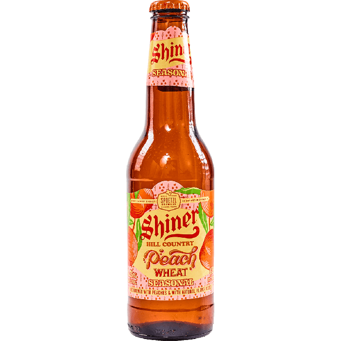 Shiner Hill Country Peach Wheat - Spoetzl Brewery - Buy Craft Beer