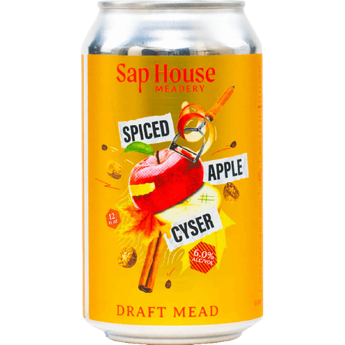 Spiced Apple Cyzer - Sap House Meadery - - Half Time Beverage