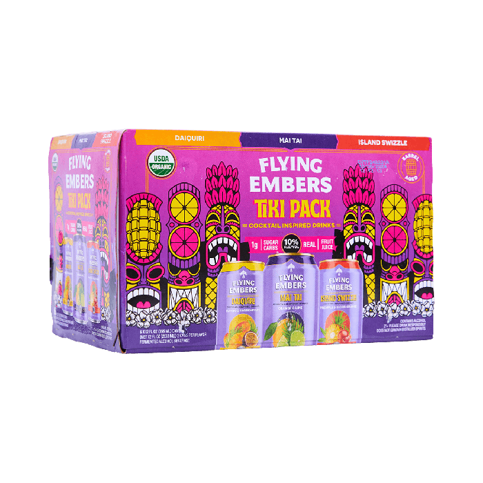 Mojito Variety 6-Pack - Flying Embers Hard Kombucha - Buy Malt