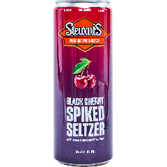 Stewarts Black Cherry Spiked Seltzer