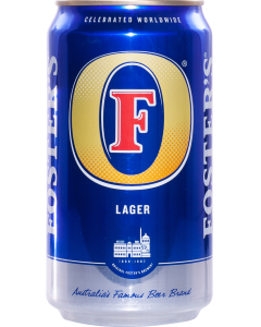 Fosters Lager Blue Cans